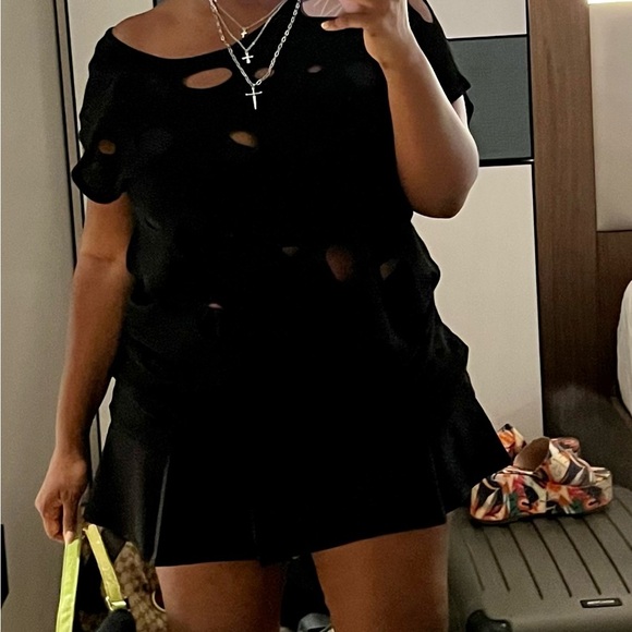 H&M black mini skirt - Picture 9 of 11